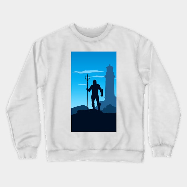 The King of the Seven Seas Crewneck Sweatshirt by RezhaHardrocker